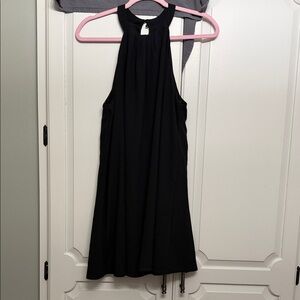 One Clothing Black Backless Dress